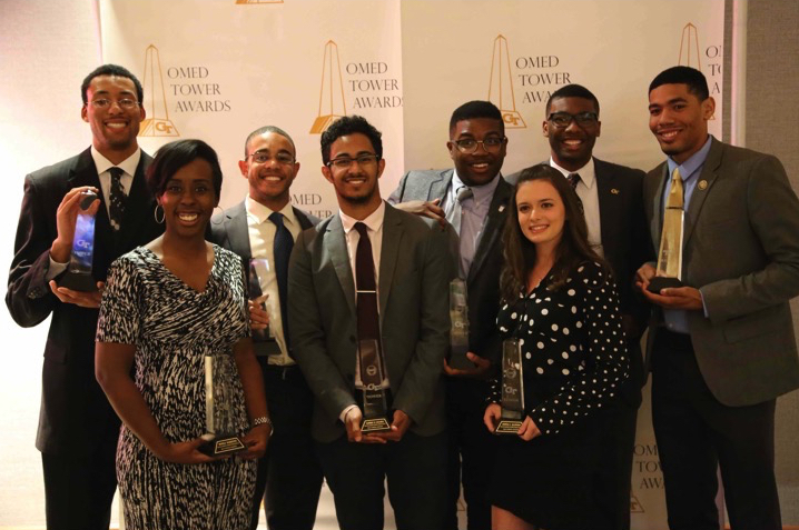 Hosted by OMED, the annual Tower Awards ceremony has celebrated the academic achievements of underrepresented students at Georgia Tech for more than two decades.