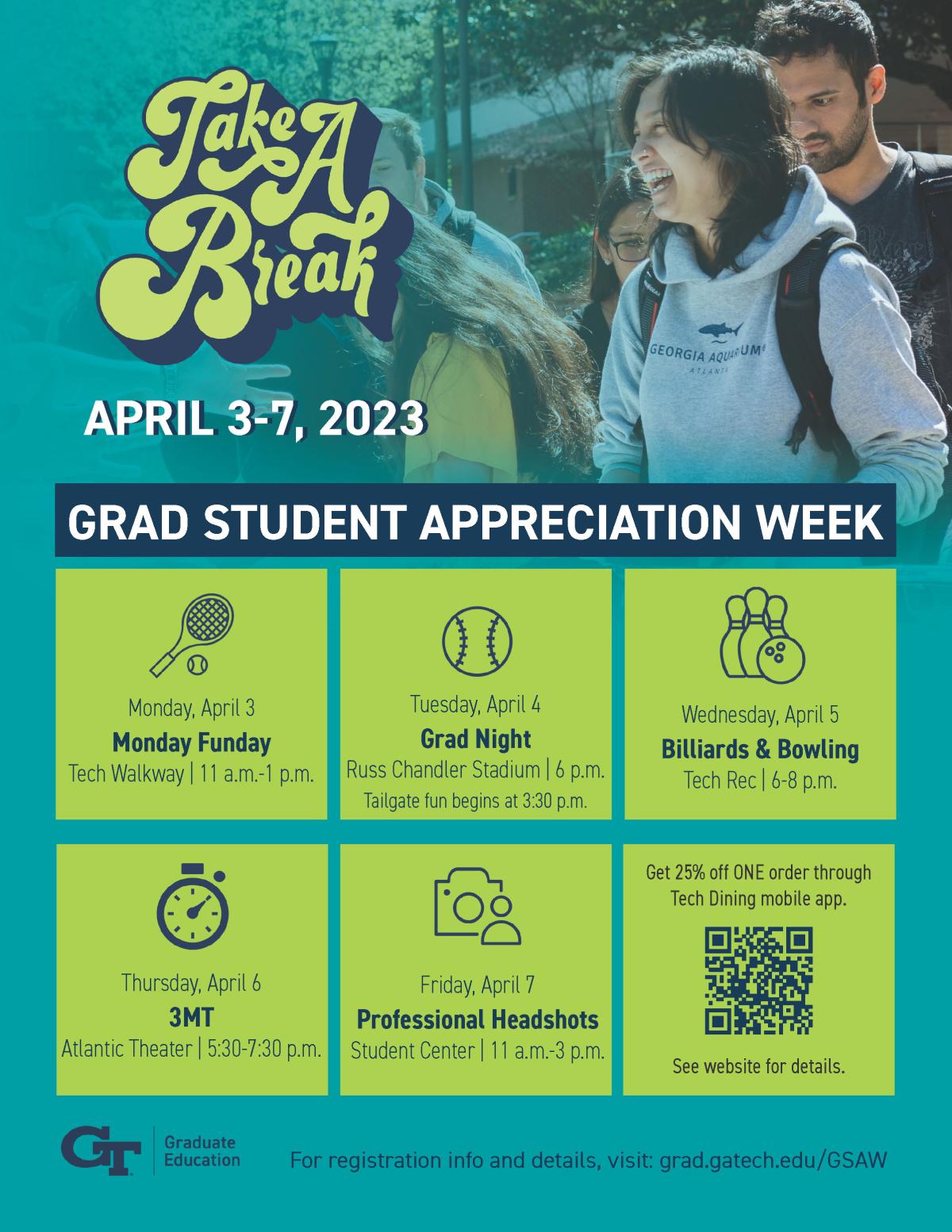 GT Grad Student Appreciation Week